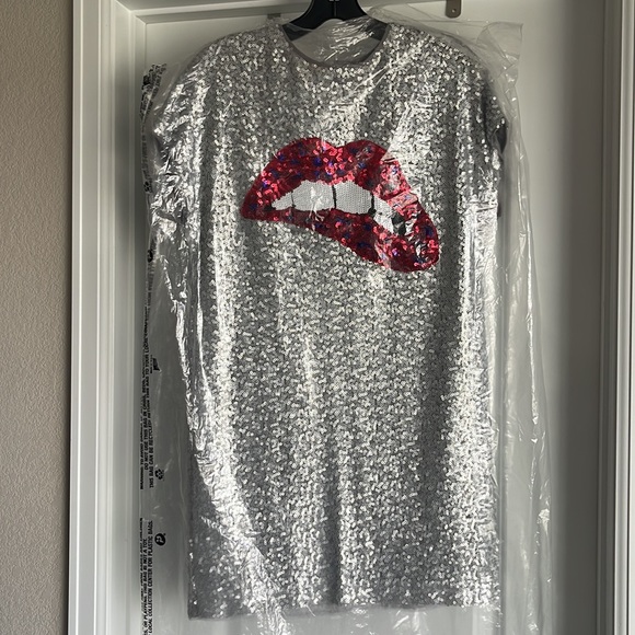 EUC-Aidan Mattox Sequin Dress sz 2 - Picture 2 of 2
